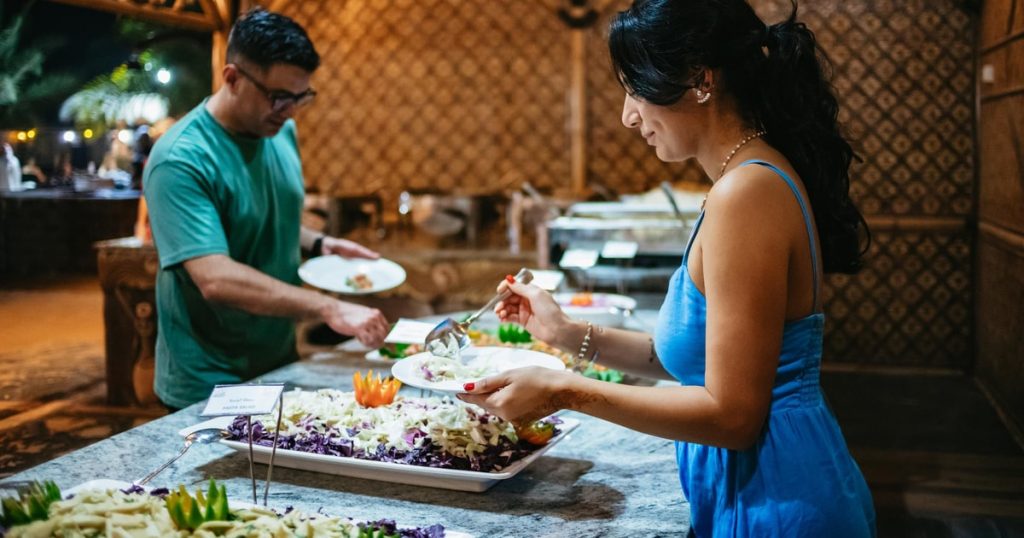 Desert Safari With VIP Premium Dinner buffet dishes