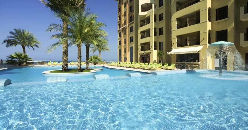 Luxury meets relaxation at the iconic Al Marjan Island.