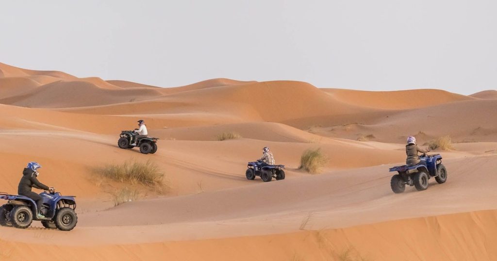 Evening Desert Safari with Quad Bike in dubai