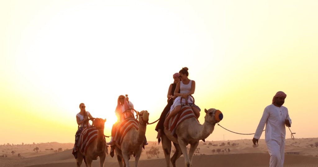 Dubai Desert Safari Camel Ride for Teenagers