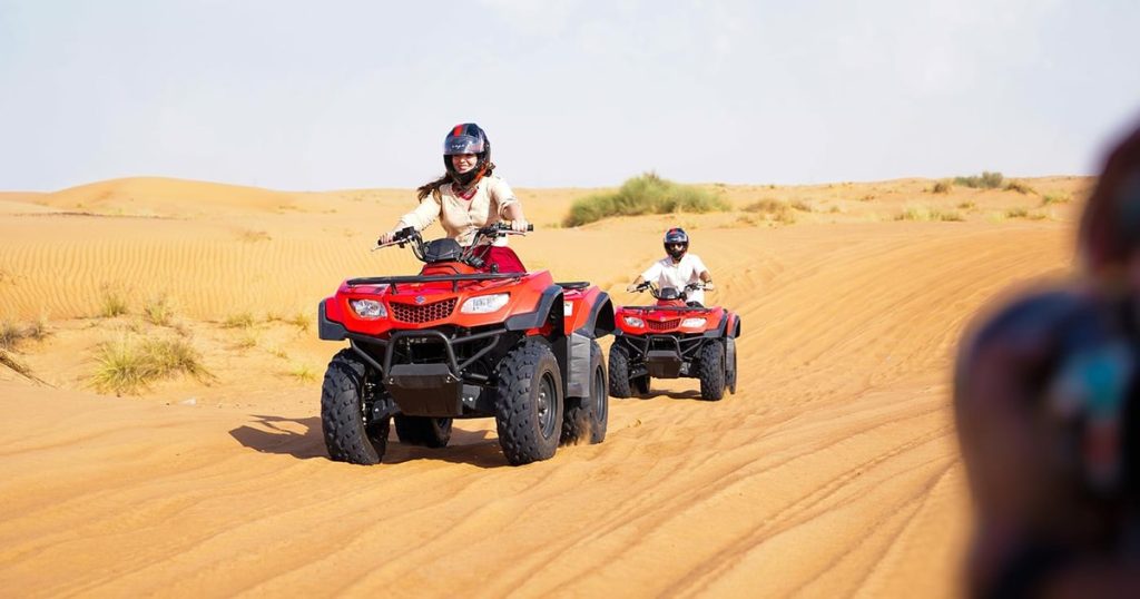 Evening Desert Safari with Quad Bike Dubai