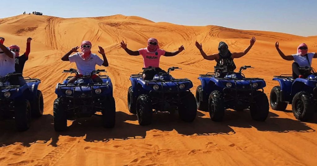 Morning Desert Safari with Quad Bike Dubai