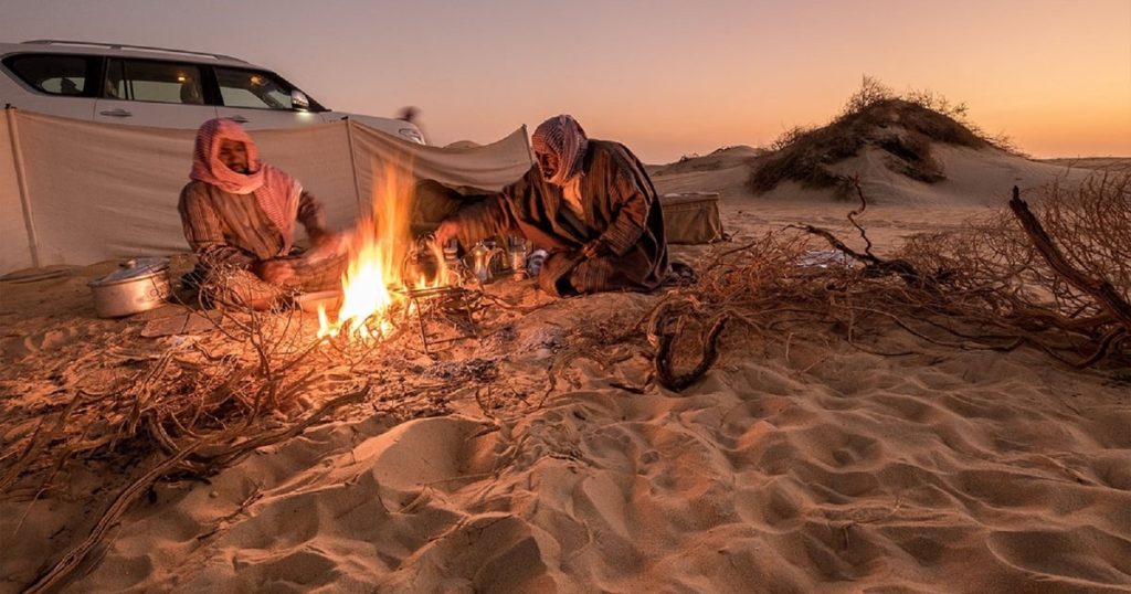 Ras Al Khaimah Desert Safari camp with Arabian activities
