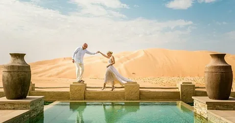 Abu Dhabi sunset tour for couples