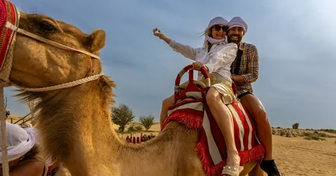 Arabian Desert Camp Dubai with traditional décor