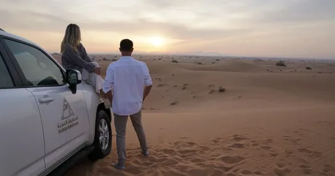 desert safari Dubai for couples romantic experience