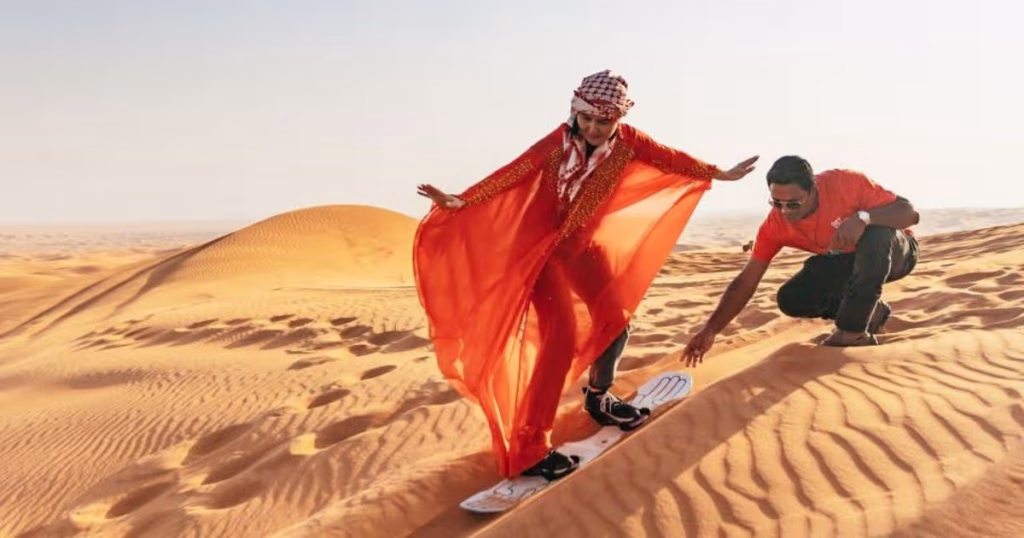 Dune Bashing Dubai desert safari with 4x4