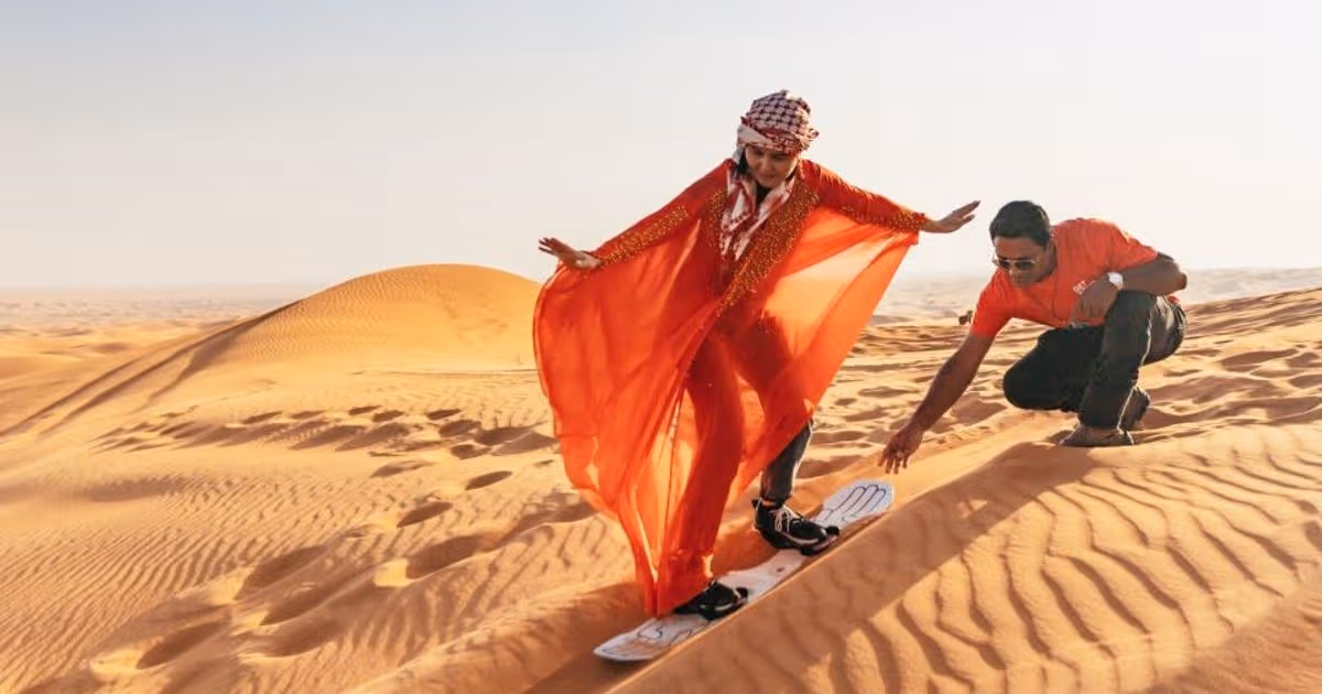 Dune Bashing Dubai desert safari with 4x4