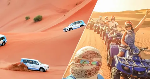 family desert safari vs Dubai theme parks