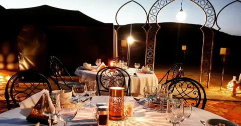 Honeymoon desert safari Dubai with romantic BBQ dinner