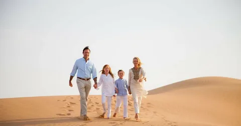 family desert safari Dubai with kids