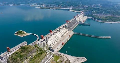 Hatta Dam during Hatta tour from Dubai